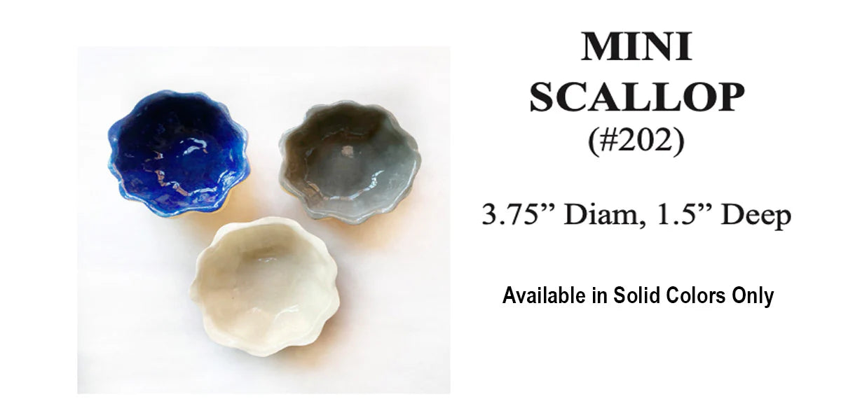 Mini Scallop Ivory Bowl