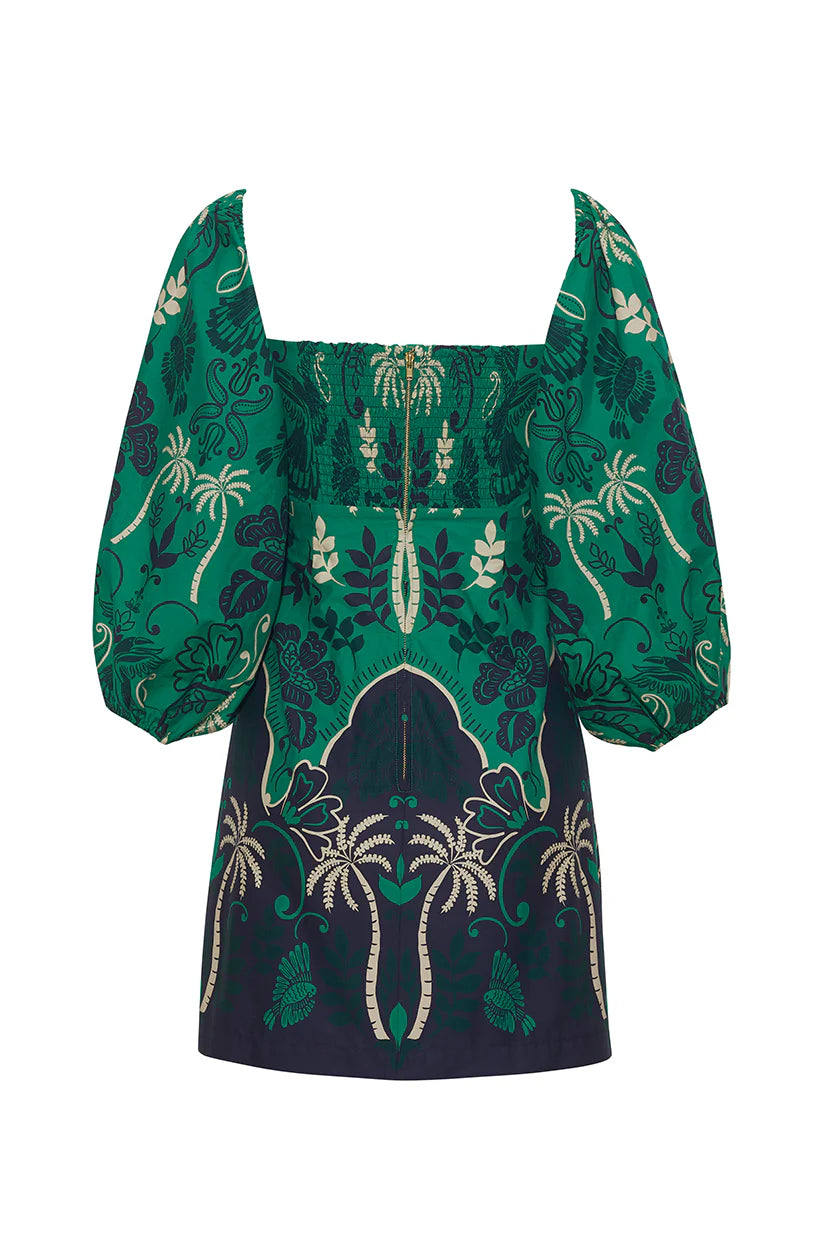 CARA CARA Montauk Dress Sanibel Island Green