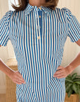SHERIDAN FRENCH Riley Dress Regatta Stripe