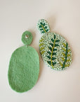 Mint Leaf Earrings