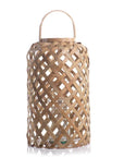 Saros Flatcore Rattan Lantern Large