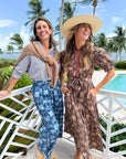 SHERIDAN FRENCH Birdie Dress Espresso Rainforest
