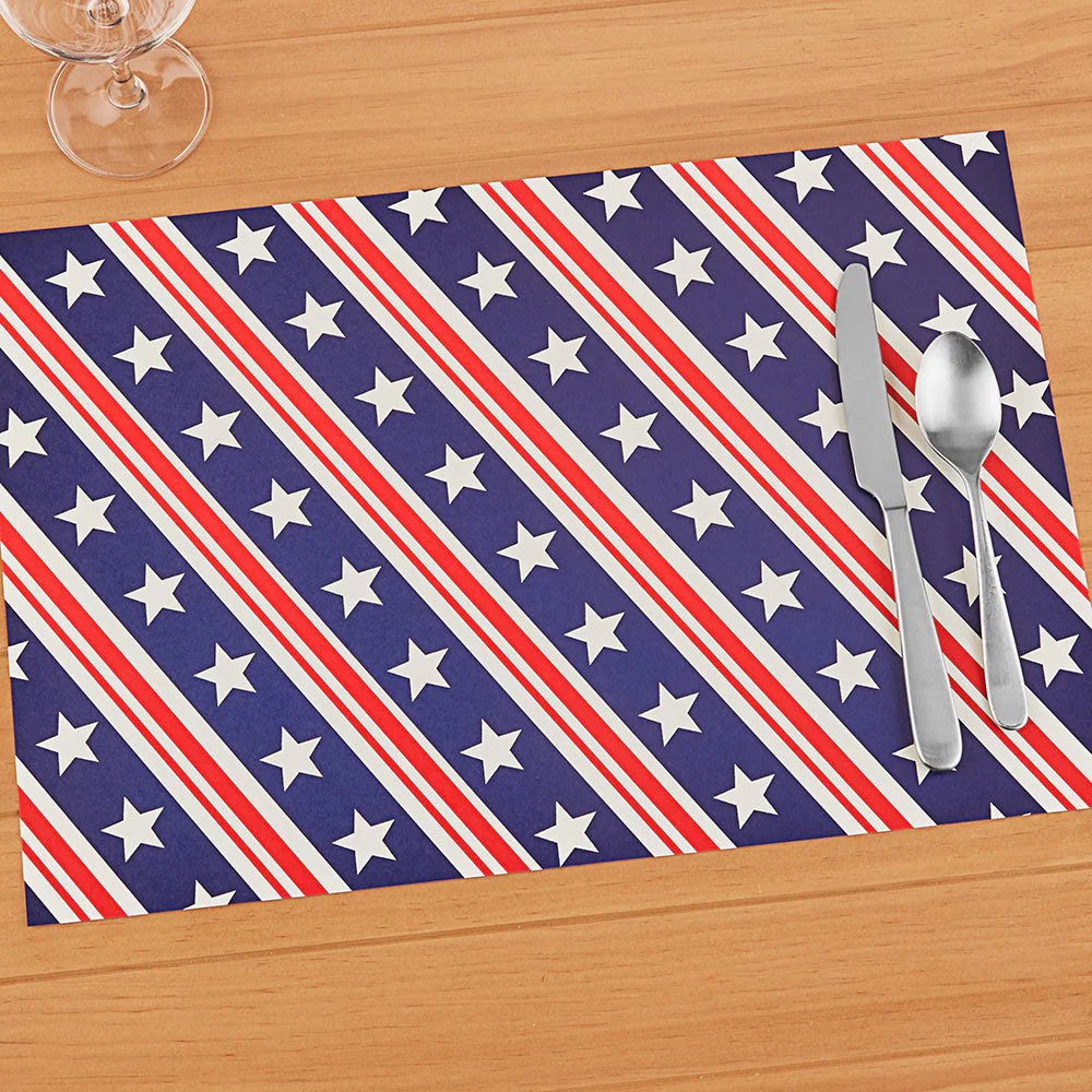 Stars & Stripes Placemat Set/24