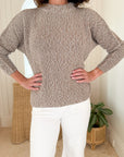 FRANK & EILEEN Montecito Sweater Sandstone