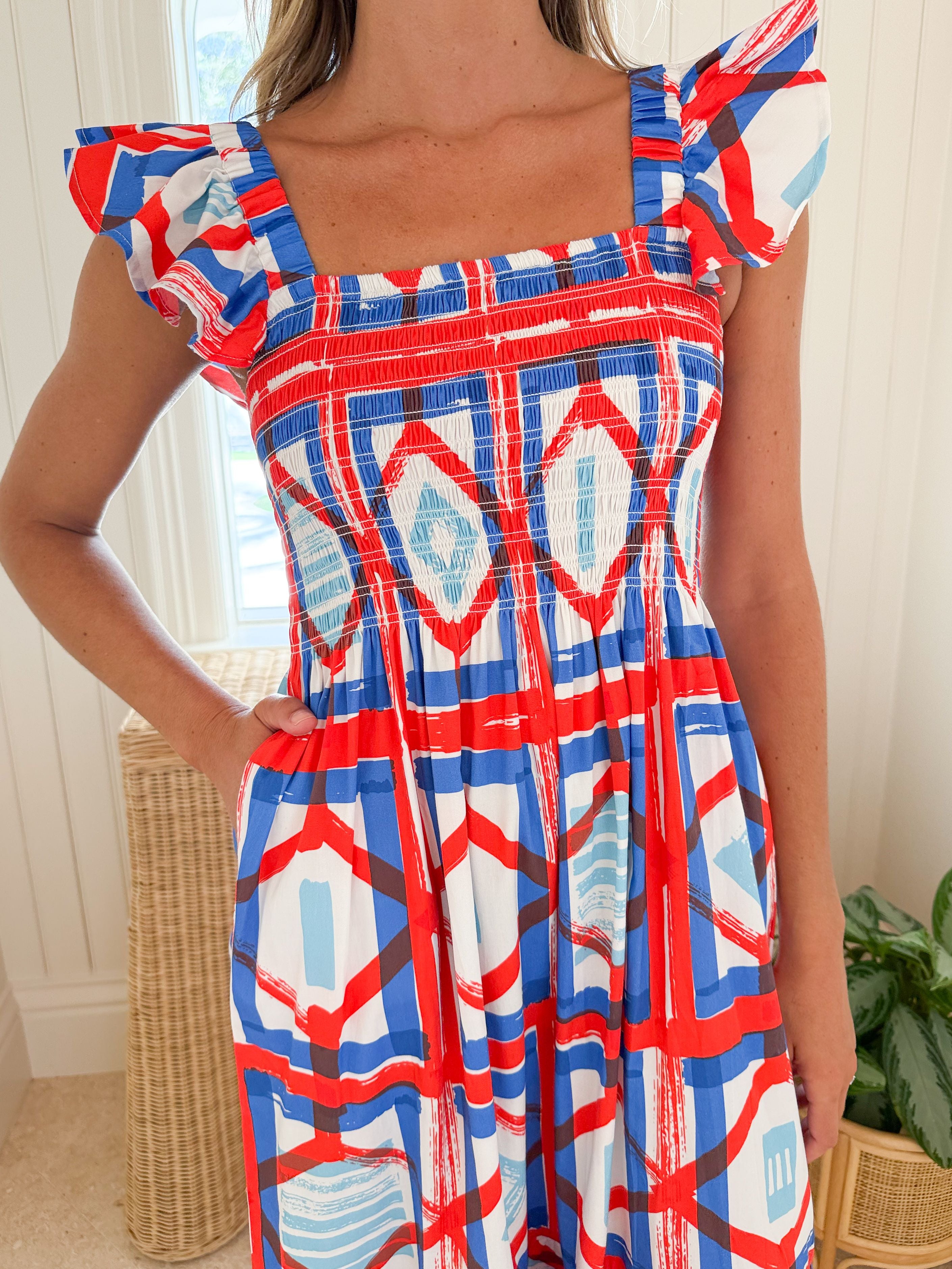 SHERIDAN FRENCH Charlotte Dress Liberty Picnic
