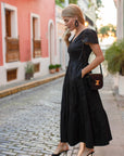 FINAL SALE MAREA Annabelle Dress Bonita Black