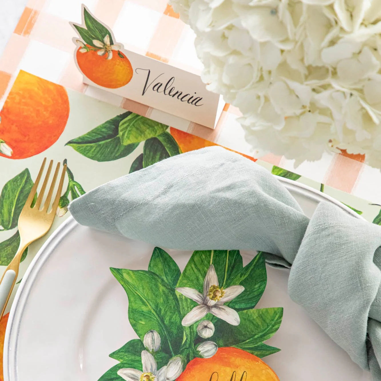 Orange Orchard Place Card Set/12