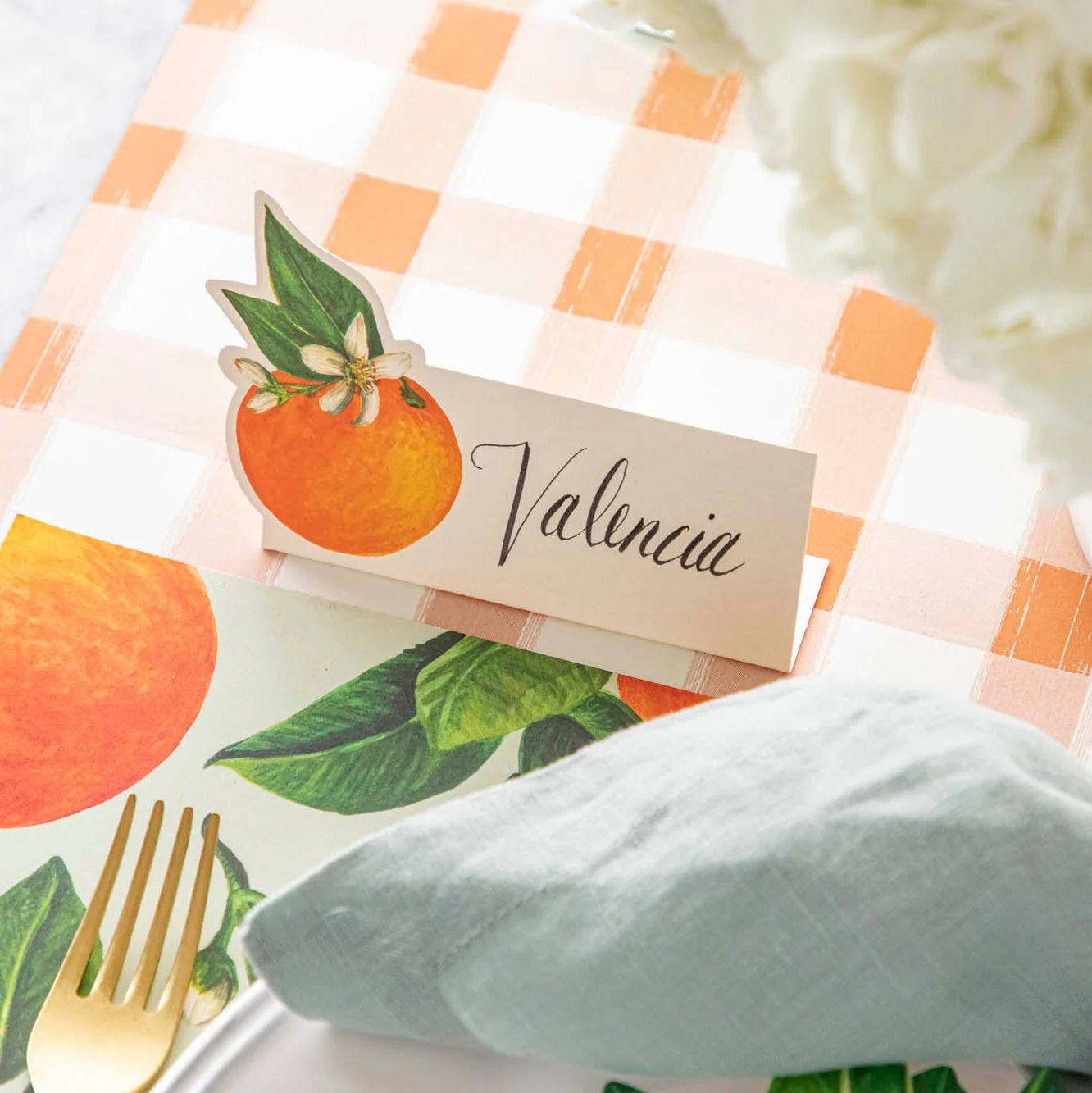 Orange Orchard Place Card Set/12