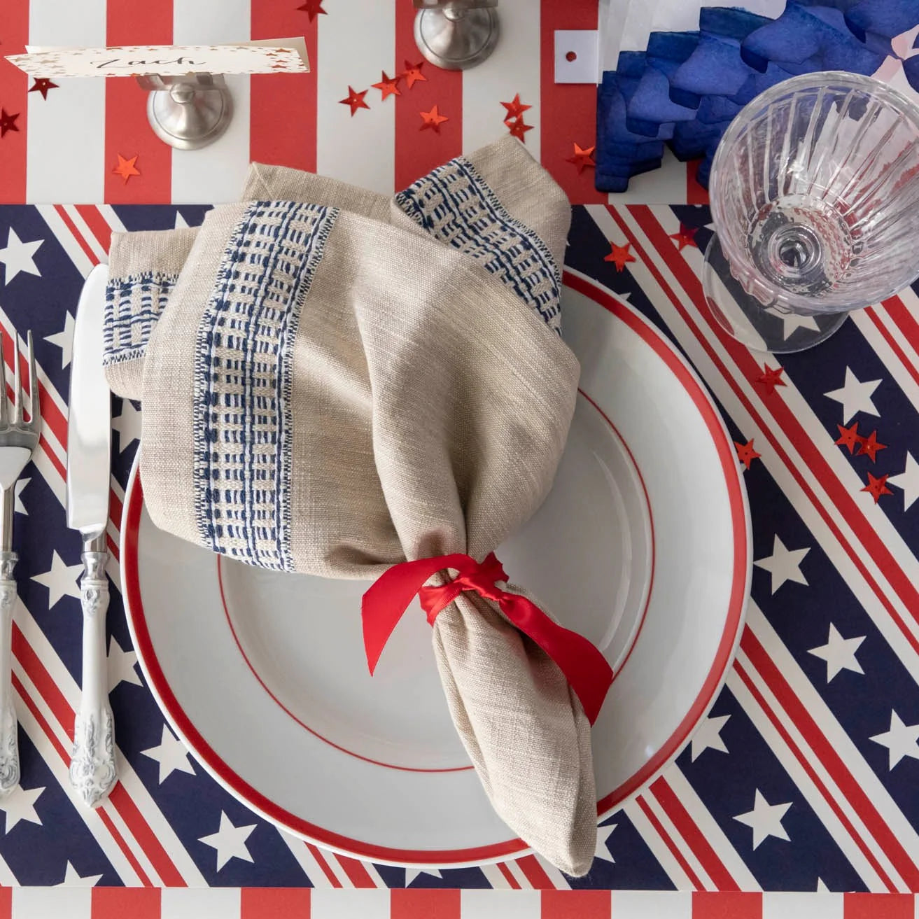 Stars & Stripes Placemat Set/24