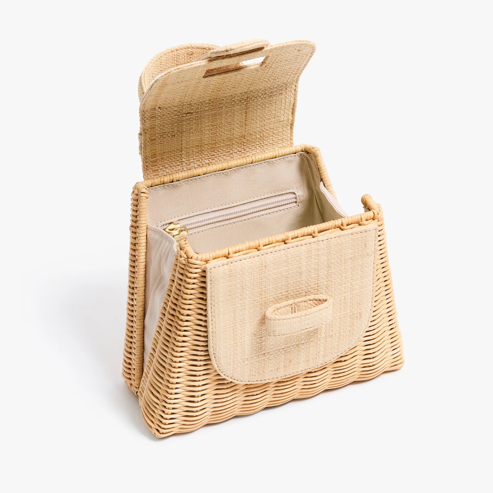 PAMELA MUNSON The Petite Lady Bag Raffia