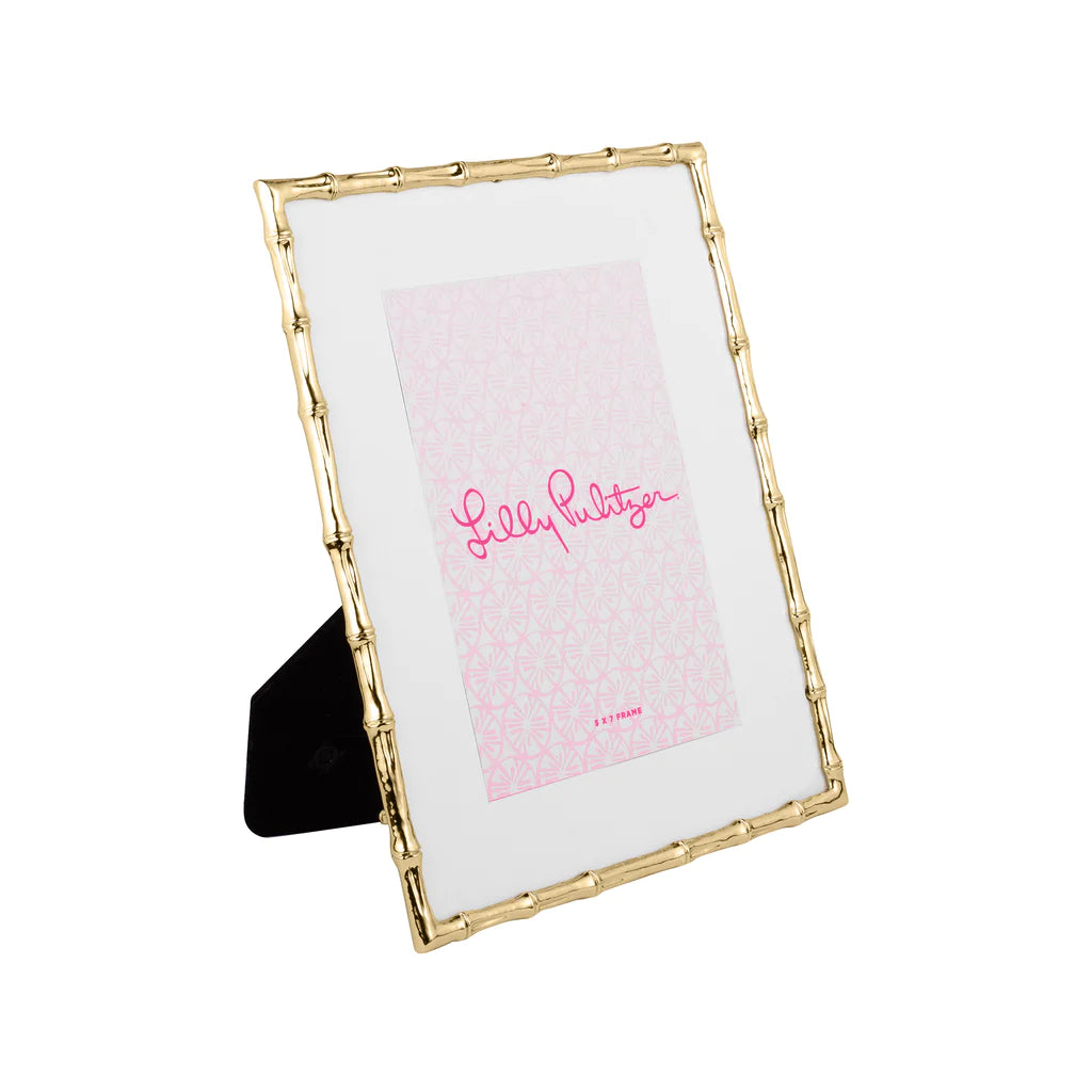 LILLY PULITZER Large Picture Frame Bamboo