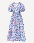 BANJANAN Poppy Dress Philippa Azure