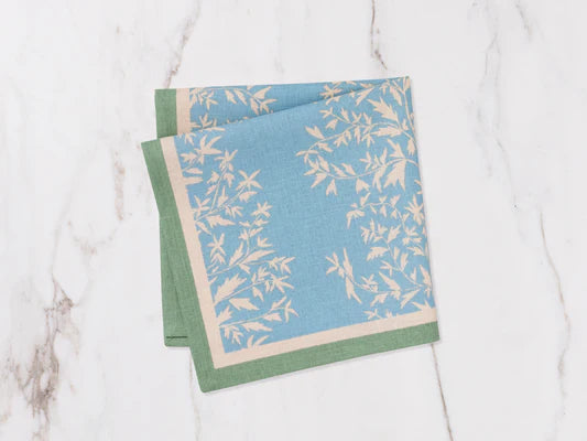 MAISON VENU Napkin Primrose Azul-Set/4