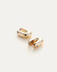 JENNY BIRD Puffy U Link Earrings Gold