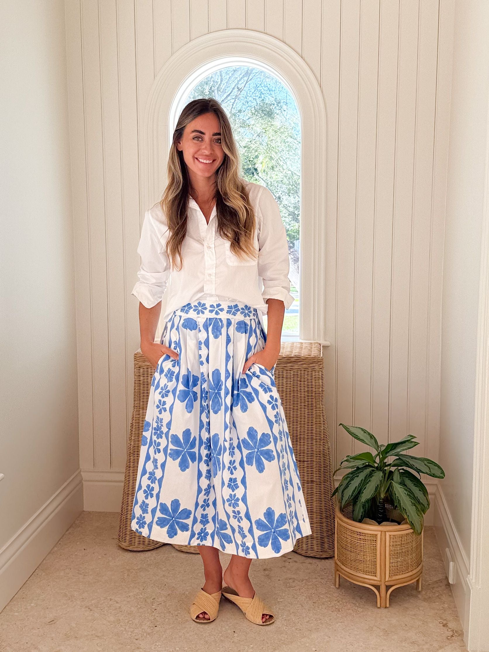 MAREA Carsyn Skirt Sea Dahlia – Matilda's Life Style