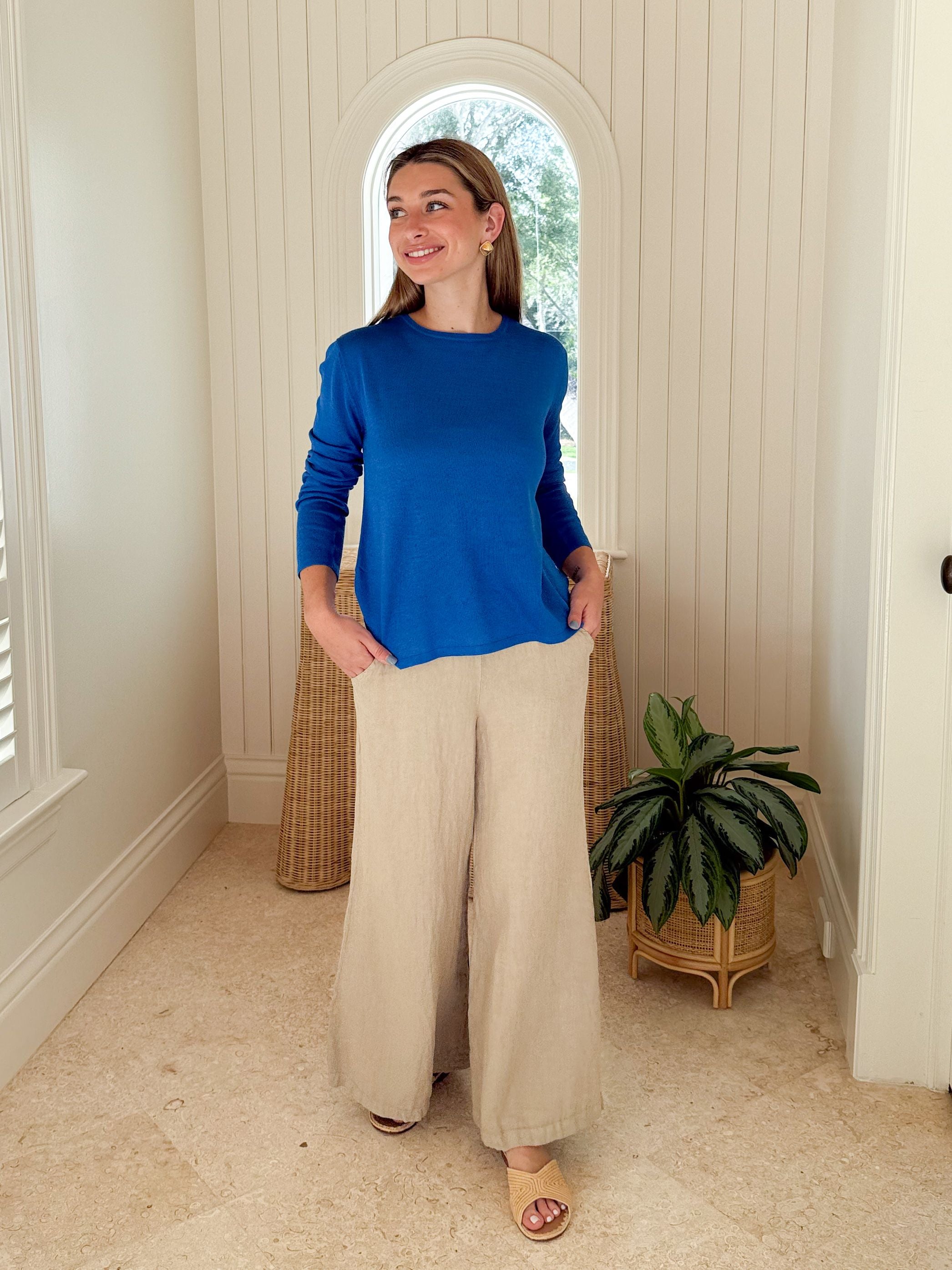 HIHO Brittany Sweater True Blue