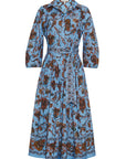 FINAL SALE CARA CARA Raya Dress Marcel Blue