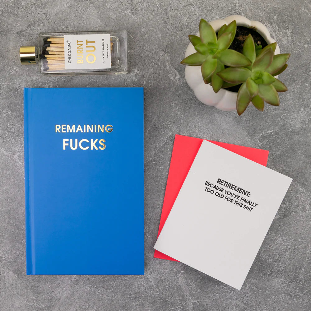 Remaining F*cks Journal Hardcover