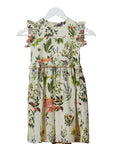 RO'S GARDEN Nicole Girls Dress Botanic Multi
