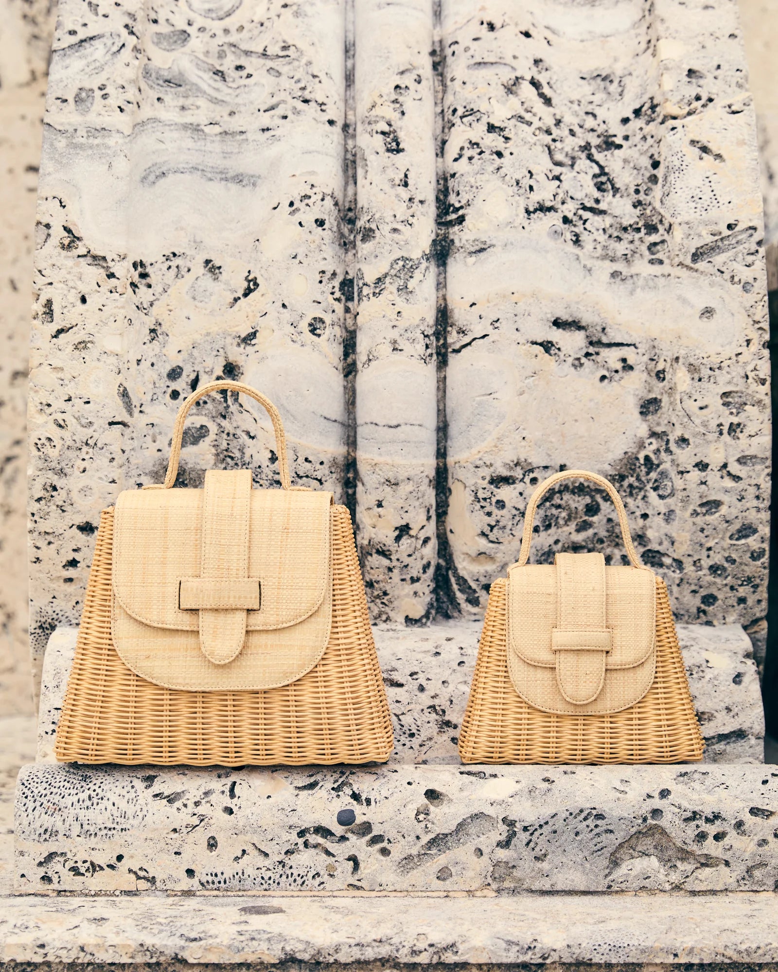 PAMELA MUNSON The Petite Lady Bag Raffia