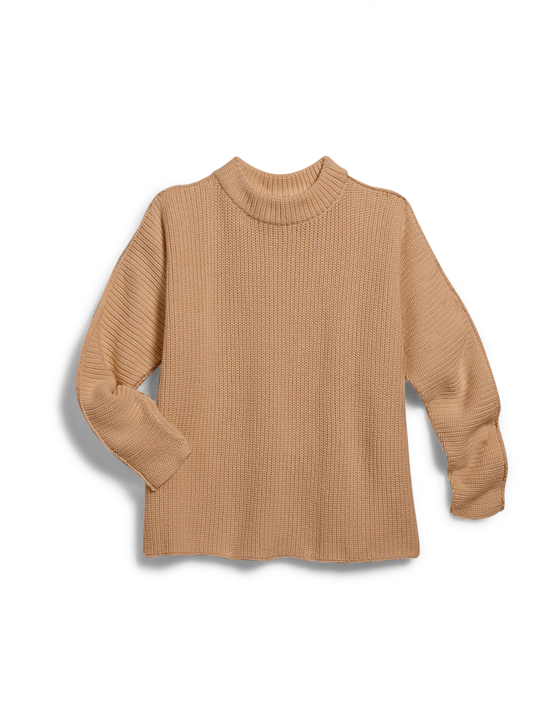 FRANK & EILEEN Montecito Sweater Camel