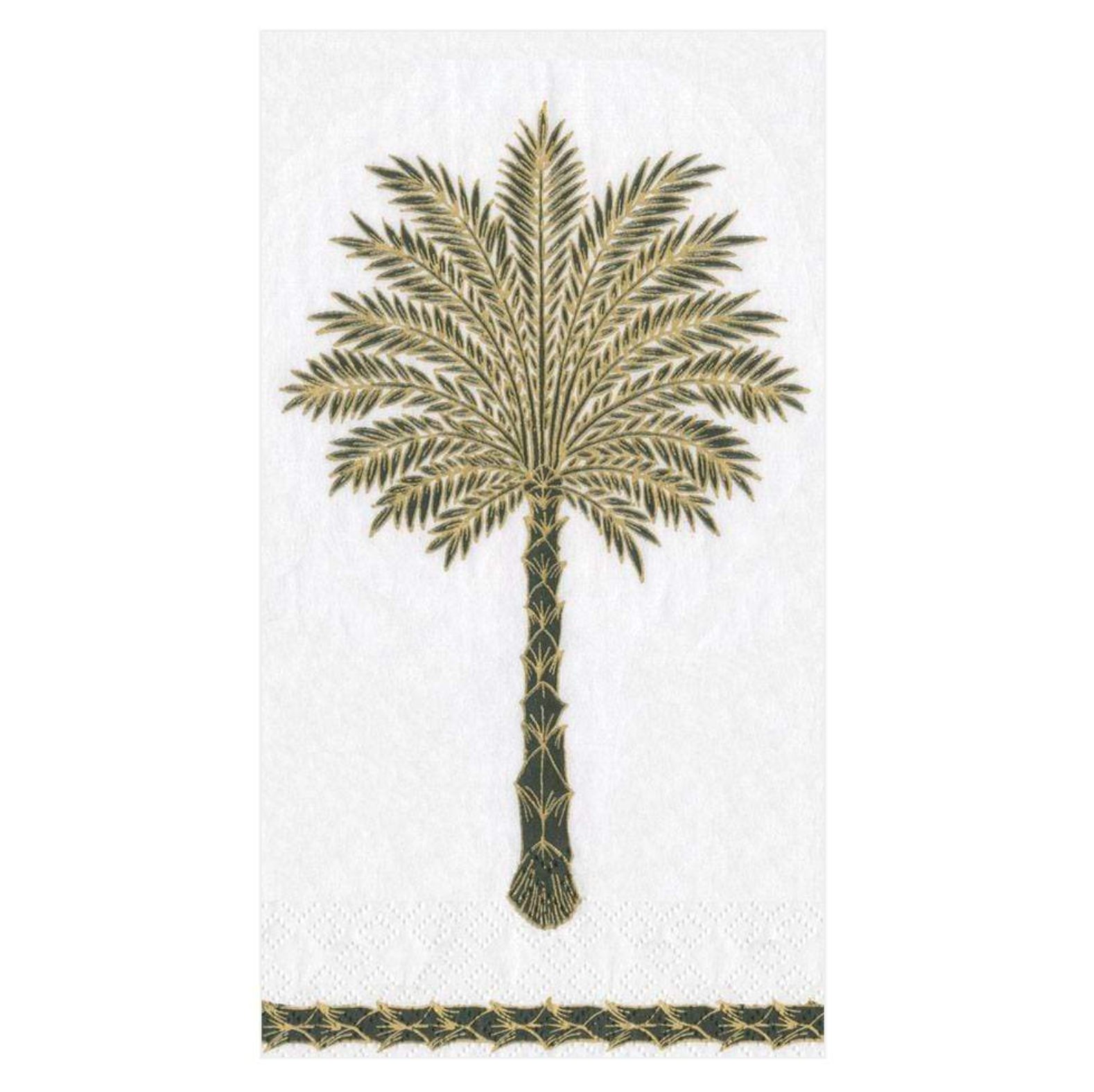 Grand Palms Black Guest Towel