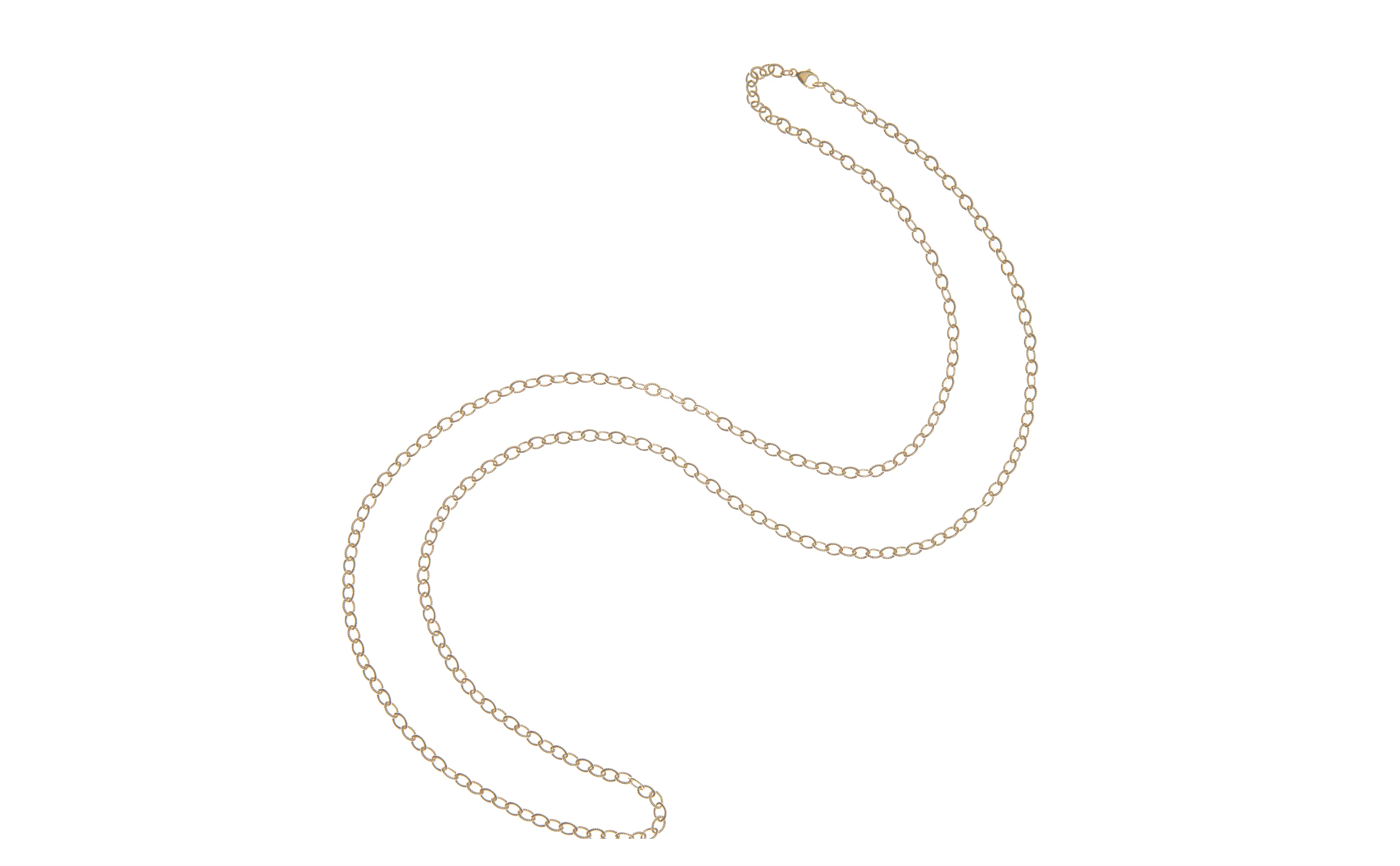 JANE WIN 32in Mini Twist Gold Chain