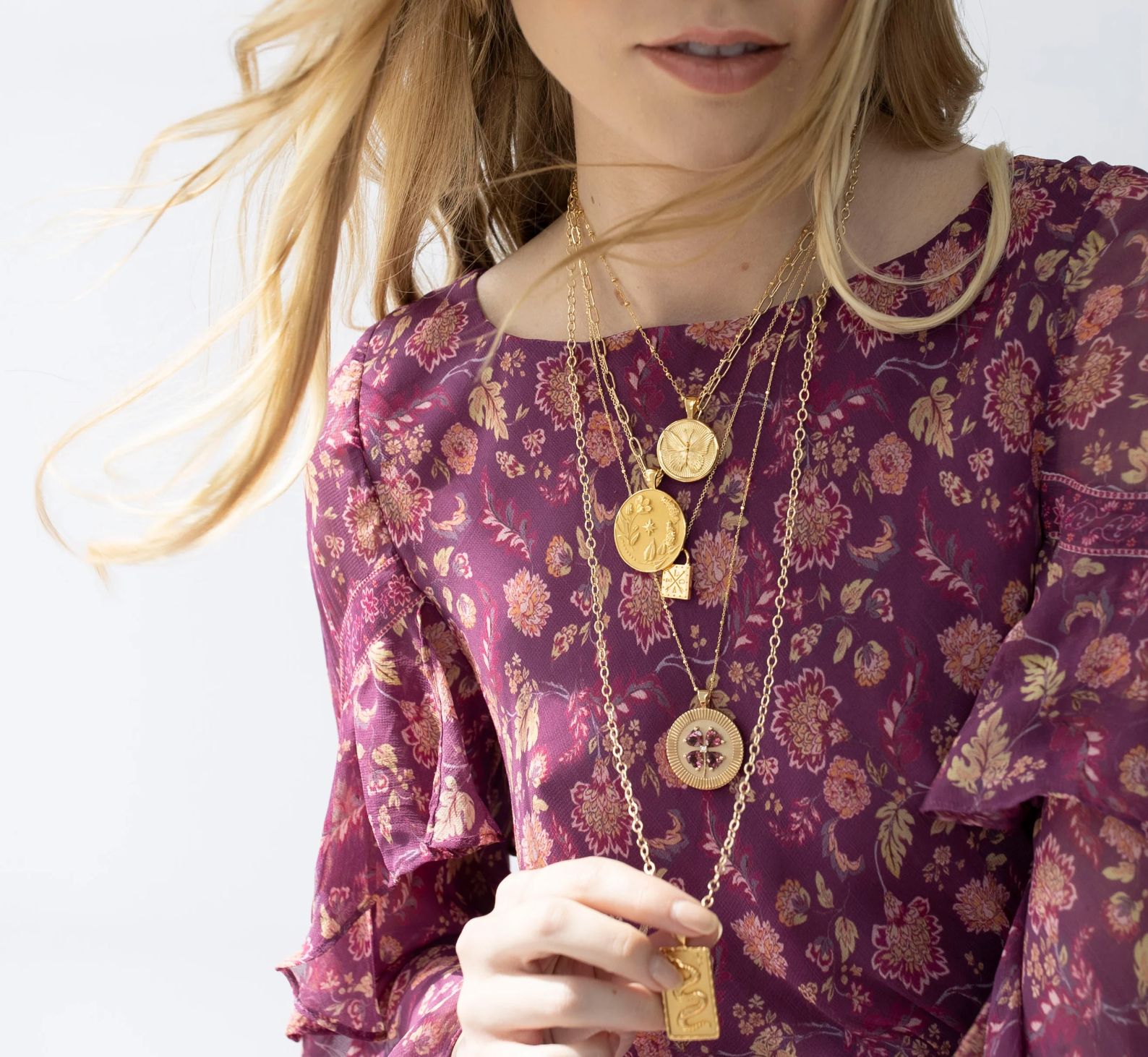 JANE WIN 32in Mini Twist Gold Chain