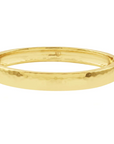 CAPUCINE DE WULF Cleopatra Oval Hinged Bangle - Gold