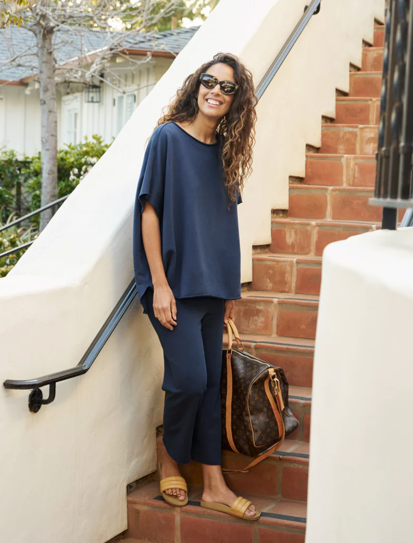 FINAL SALE FRANK & EILEEN Catherine Sweatpant Atlantic