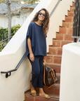 FINAL SALE FRANK & EILEEN Catherine Sweatpant Atlantic