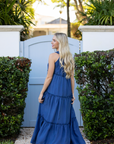 FINAL SALE DANA SMALL DESIGNS The Anywhere Dress Marine