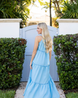 FINAL SALE DANA SMALL DESIGNS The Anywhere Dress Matilda's Blue