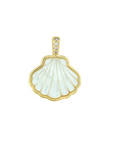 ASHA Sankaty Scallop Charm Mother of Pearl