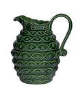 Veronica Beard Jardins Du Monde Ceramic Pitcher - Green