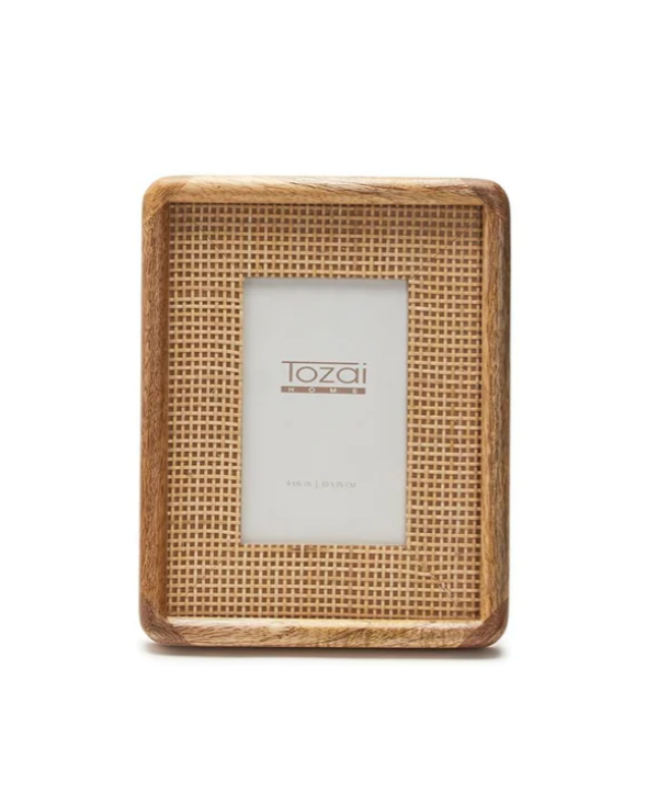 Cane & Mango Wood Frame 4x6