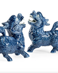 CHELSEA HOUSE Blue Foo Dogs Pair of 2