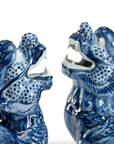 CHELSEA HOUSE Blue Foo Dogs Pair of 2