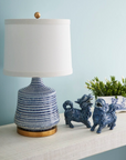 CHELSEA HOUSE Blue Foo Dogs Pair of 2