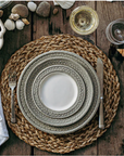 JULISKA Woven Straw Placemat Natural Set/4