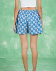 FINAL SALE RO'S GARDEN Natalia Short Kariya Blue