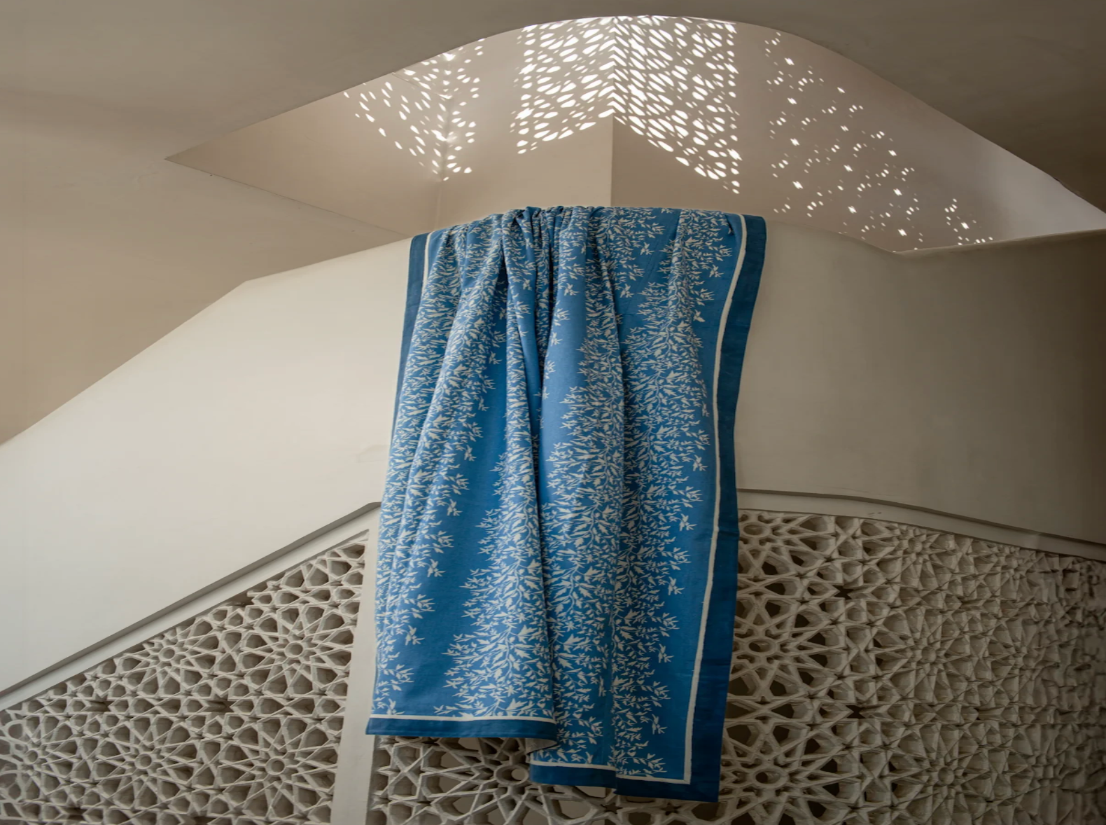 MAISON VENU Primrose Lapis Tablecloth