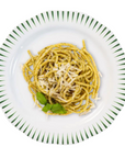 JULISKA Dinner Plate Set/4 Sitio Stripe - Basil