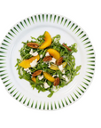 JULISKA Dessert/Salad Plate Set/4 Sitio Stripe - Basil