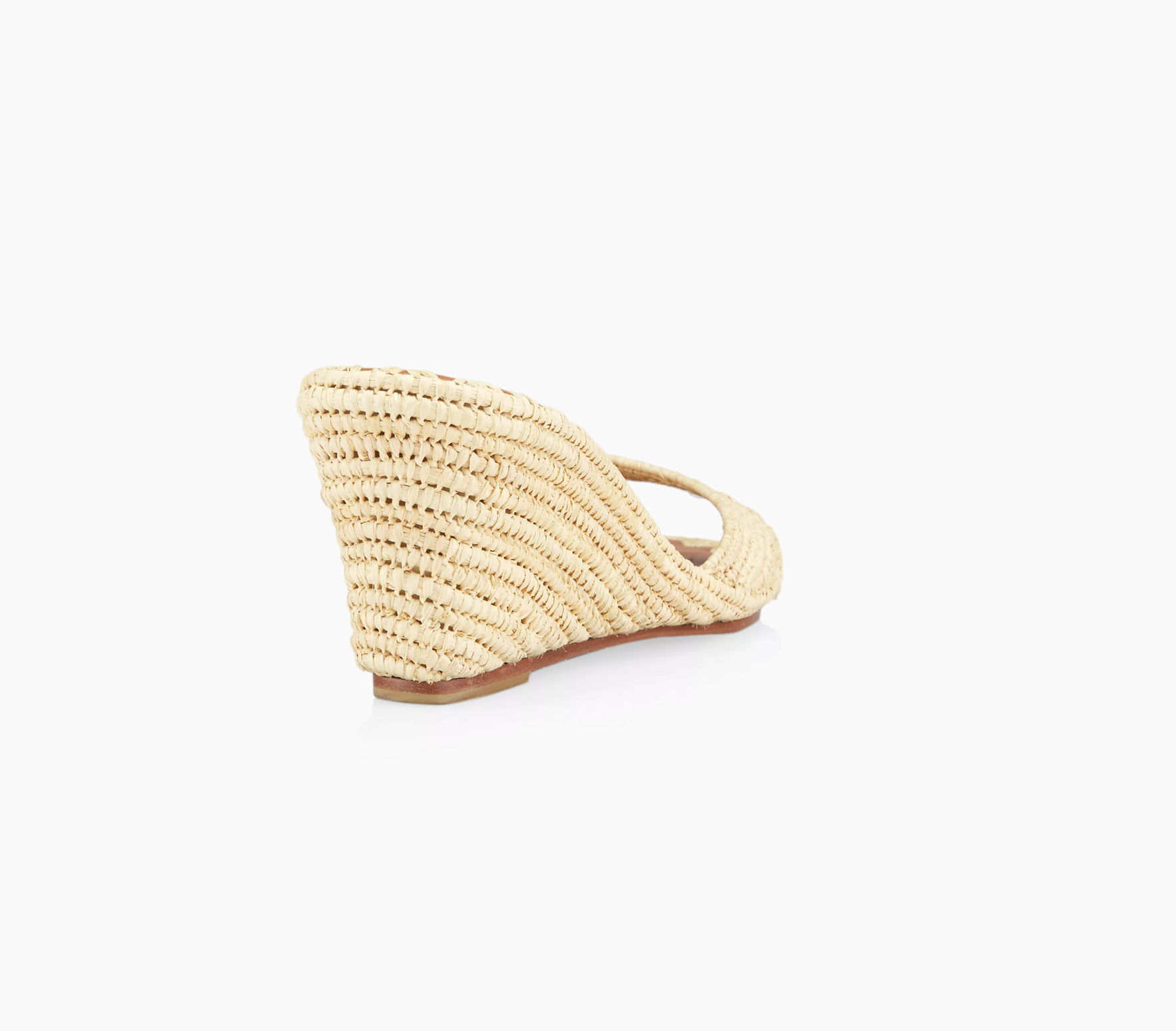 CARRIE FORBES Nador Raffia Wedge Sandal