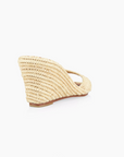CARRIE FORBES Nador Raffia Wedge Sandal