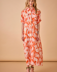 FINAL SALE HUNTER BELL Charlotte Dress Scarlet Lei
