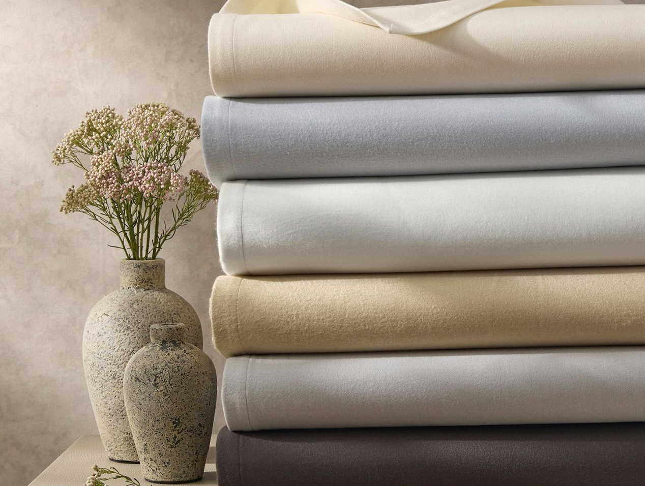 MATOUK Modal Throw Blanket Champagne