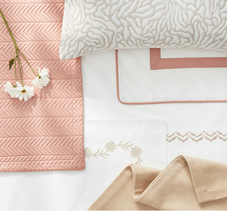 MATOUK Modal Throw Blanket Champagne