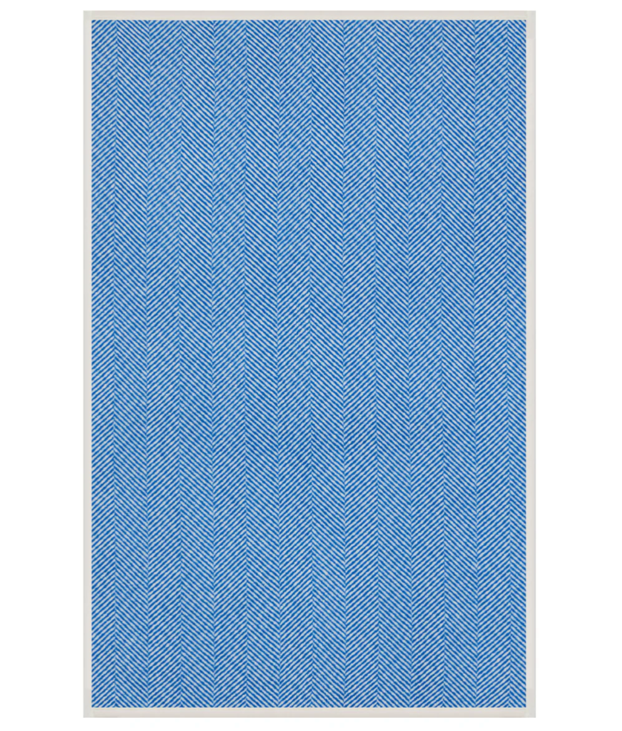 CHAPPYWRAP Harborview Herringbone Bright Blue Midi